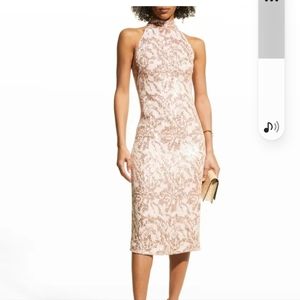 Beaded cocktail dress